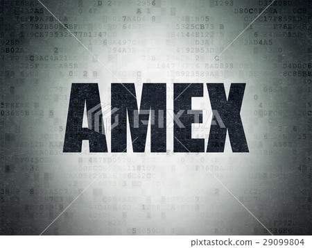 Stock market indexes concept: AMEX on Digital Data Stock market indexes concept: AMEX on Digital Data 29099804