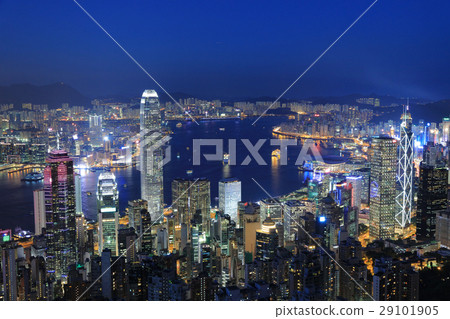 High Angle Viewpoint In Hong Kong High Angle Viewpoint In Hong Kong 29101905