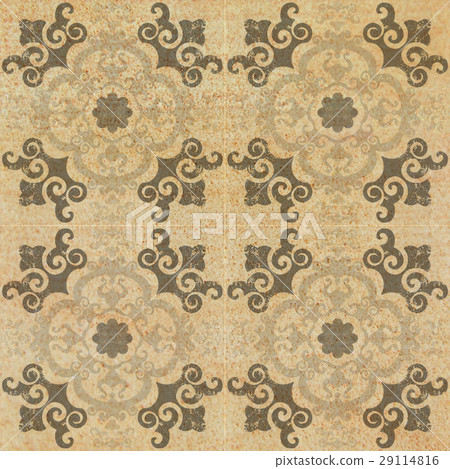 Old decorative sandstone tile background patterns Old decorative sandstone tile background patterns 29114816