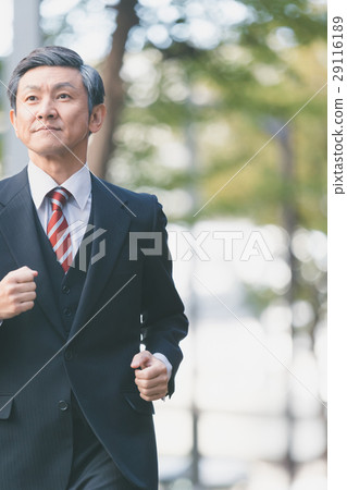 business man, run, person 29116189