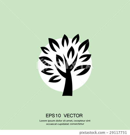 Pictograph of tree-插圖素材 [29117731] - PIXTA圖庫