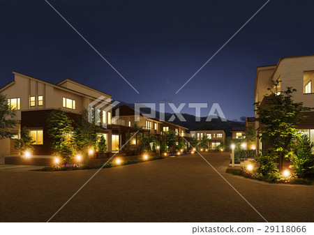 城市景觀夜景 29118066