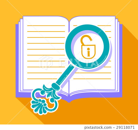 concept of reading, discovering secrets 29118071