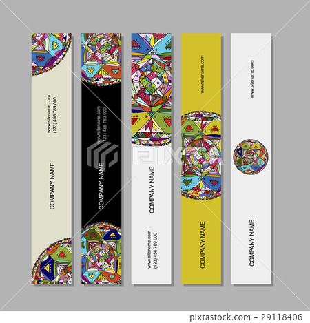 Banners design, ethnic mandala Banners design, ethnic mandala 29118406