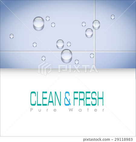 Abstract background Pure Water-插圖素材 [29118983] - PIXTA圖庫