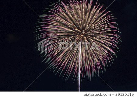 Ogishida Festival Mogami River Fireworks Festival No. 10 Ball Oishida festival Fireworks 29120119