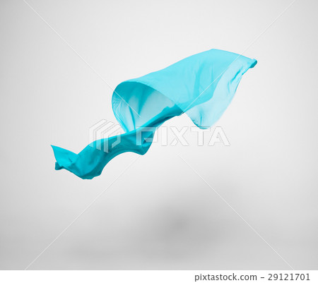 abstract teal fabric in motion abstract teal fabric in motion 29121701