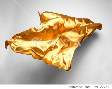 golden flying fabric