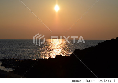 在日本海的日落1 在日本海的日落1 29123311