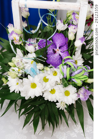 White camomiles, wedding decoration 29123359