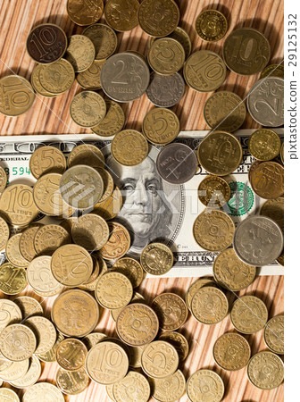 coins and dollars 29125132