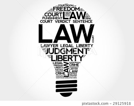 LAW bulb word cloud collage LAW bulb word cloud collage 29125918
