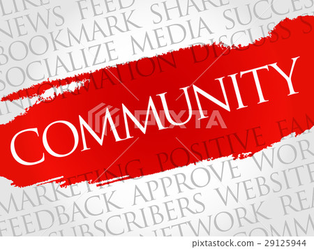 Community word cloud 29125944