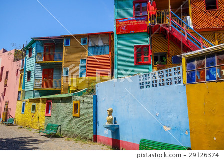 Colorful houses in Caminito, Buenos Aires 29126374