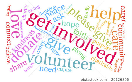 Get Involved Word Cloud.Get Involved Word Cloud - Stock Illustration ...