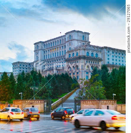 Bucharest at dusk, Romania 29127065