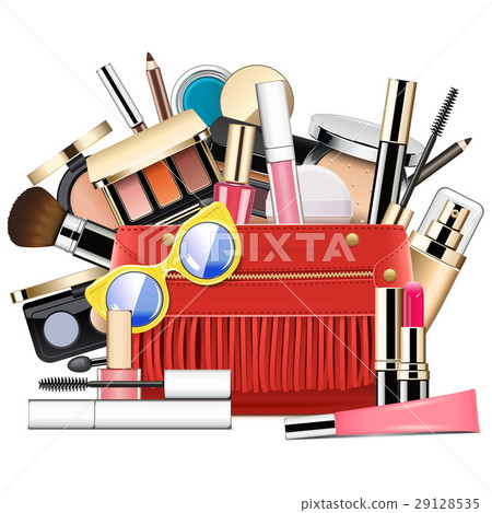 Vector Cosmetic Bag 29128535