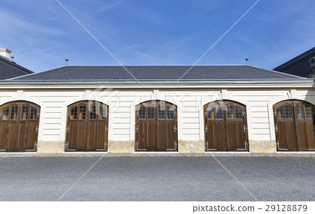 Stable in Festetics Castle, Keszthely, Hungary. 29128879