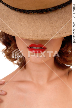 Mysteries woman with hat. Mysteries woman with hat. 29129061