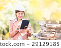 executive Asian engineer woman 29129185