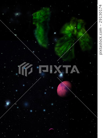 Far-out planets in a space. Far-out planets in a space. 29130174