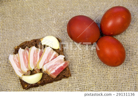 Easter eggs on a beautiful background Easter eggs on a beautiful background 29131136