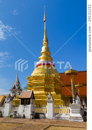 Wat Pong Sanuk Tai Temple in Lampang, Thailand 29131251