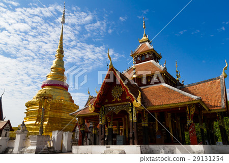 Wat Pong Sanuk Tai Temple in Lampang, Thailand Wat Pong Sanuk Tai Temple in Lampang, Thailand 29131254