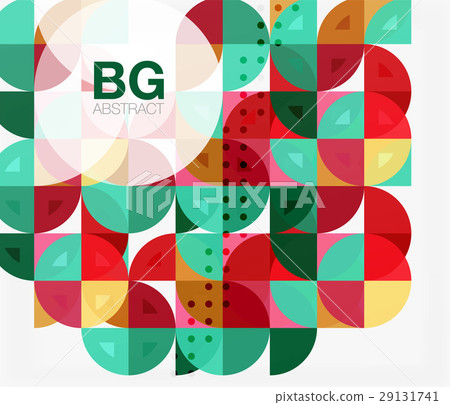 Circle concept composition on white Circle concept composition on white 29131741