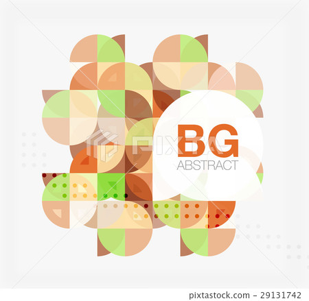 Vector modern elegant circle banner Vector modern elegant circle banner 29131742