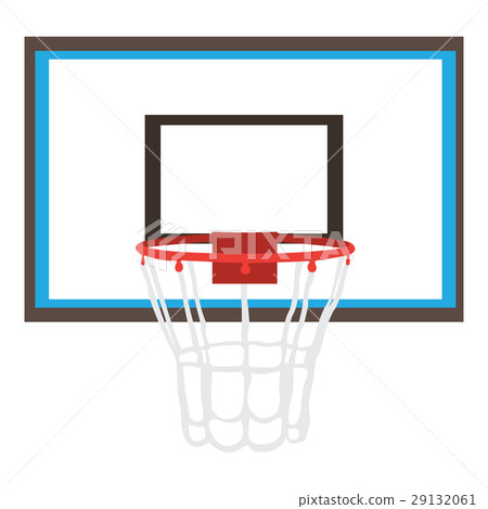 Isolated basketball net Isolated basketball net 29132061