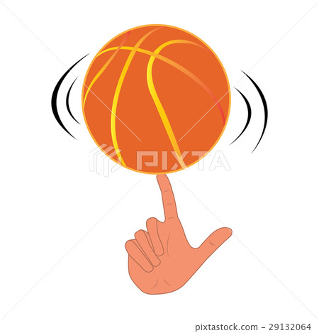 Isolated basketball trick Isolated basketball trick 29132064