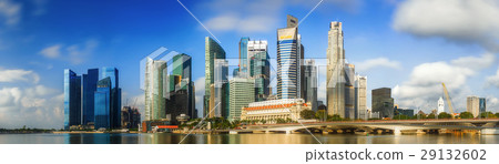 Singapore Skyline and view of Marina Bay Singapore Skyline and view of Marina Bay 29132602