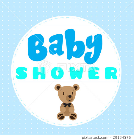 Baby shower card 29134576
