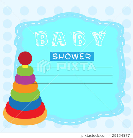 Baby shower card 29134577