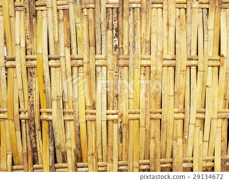 old grungy thai handcraft of bamboo weave pattern 29134672