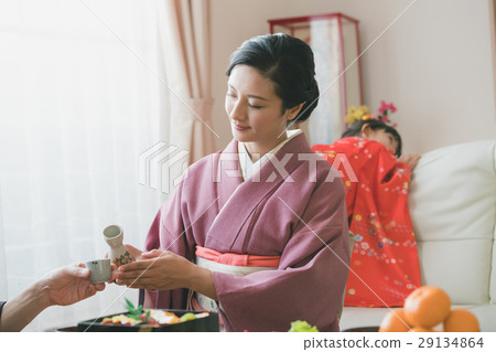 kimono, gents, male 29134864