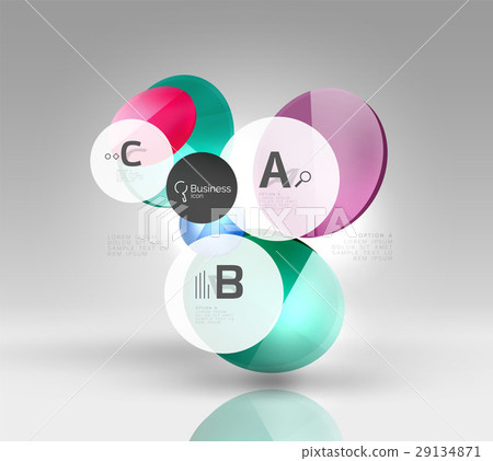 Circle abstract background 29134871