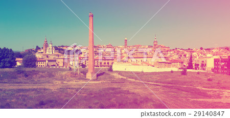 Old part of Tarazona in sunny day. Zaragoza, Aragon Old part of Tarazona in sunny day. Zaragoza, Aragon 29140847