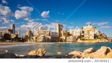 benidorm panoramic view benidorm panoramic view 29140921