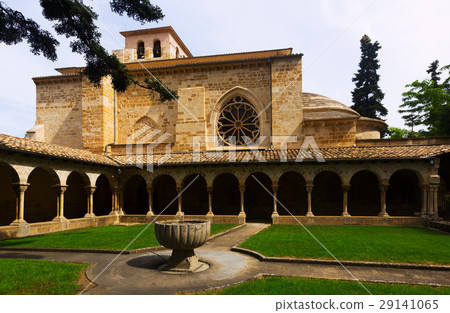 cloister of Church of San Pedro de la Rua at Estella 29141065