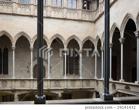 inner courtyard in palace Generalitat de Catalunya 29141432