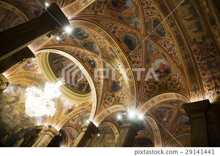 Interior of St. George Hall in palace Generalitat de Catalunya 29141441