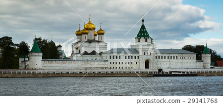 Male Ipatievsky Monastery at cloudy day in Kostroma, Russia 29141768