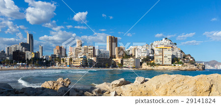 benidorm cityscape daytime 29141824