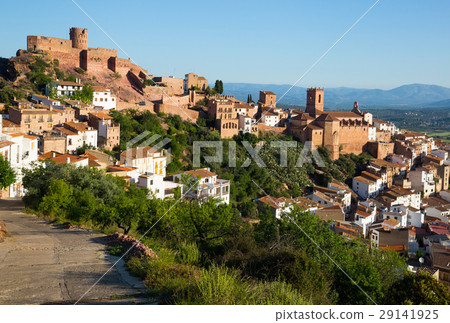 Villafames town in summertime. Valencia 29141925