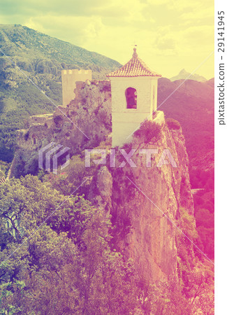 view on guadalest castle 29141945