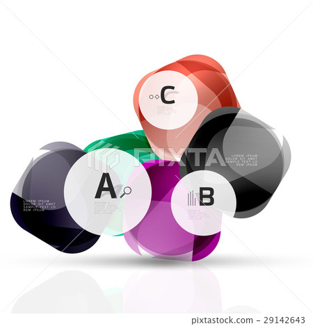 Vector abstract gem stones 29142643