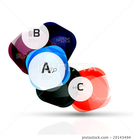 Vector abstract gem stones Vector abstract gem stones 29143494