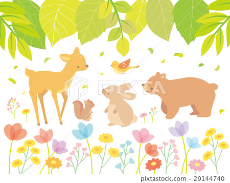 Illustration of plants and animals (2) 29144740